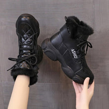 Load image into Gallery viewer, Women&#39;s Platform Padded High Top Boots
