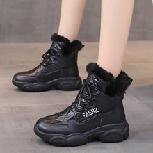 Load image into Gallery viewer, Women&#39;s Platform Padded High Top Boots
