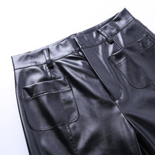 Load image into Gallery viewer, Women&#39;s Vintage Faux Leather Pants
