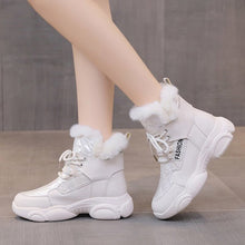 Load image into Gallery viewer, Women&#39;s Platform Padded High Top Boots

