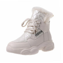 Load image into Gallery viewer, Women&#39;s Platform Padded High Top Boots
