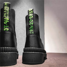 Load image into Gallery viewer, Men&#39;s Platform Leather Ankle Boots
