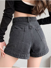 Load image into Gallery viewer, Women&#39;s Mini Vintage Denim Skort
