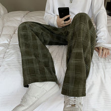Load image into Gallery viewer, Men&#39;s Plaid Print Pants
