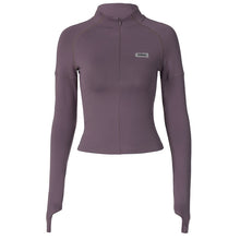 Load image into Gallery viewer, Women&#39;s Mock Neck Crop Top
