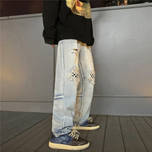 Load image into Gallery viewer, Men&#39;s Ripped Denim Jeans
