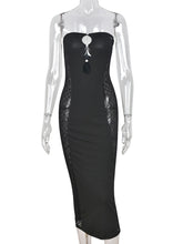 Load image into Gallery viewer, Women&#39;s Hollow Out Backless Maxi Dress
