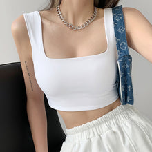 Load image into Gallery viewer, Women&#39;s Casual Sleeveless Crop Top
