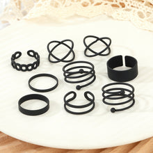 Load image into Gallery viewer, Women&#39;s Minimalist Geometric Rings Set
