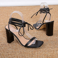 Load image into Gallery viewer, Women&#39;s Strap Up Heels
