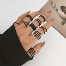 Load image into Gallery viewer, Women&#39;s Minimalist Geometric Rings Set
