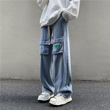 Load image into Gallery viewer, Men&#39;s Hip Hop Classic Cargo Jeans
