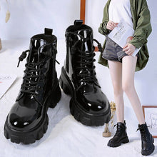 Load image into Gallery viewer, Women&#39;s Round Toe Platform Boots
