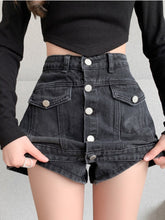 Load image into Gallery viewer, Women&#39;s Mini Vintage Denim Skort
