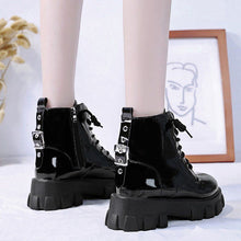 Load image into Gallery viewer, Women&#39;s Round Toe Platform Boots
