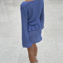 Load image into Gallery viewer, Women&#39;s Long Sleeve Two Piece Mini Set
