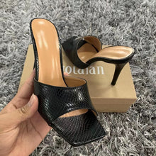 Load image into Gallery viewer, Women&#39;s Open Toe Heels
