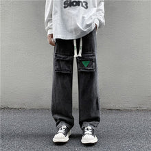 Load image into Gallery viewer, Men&#39;s Hip Hop Classic Cargo Jeans
