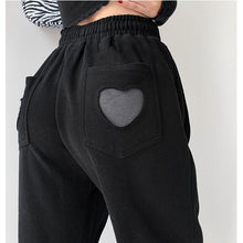 Load image into Gallery viewer, Women&#39;s Heart Patch Casual Joggers
