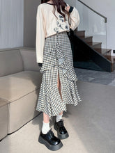 Load image into Gallery viewer, Women&#39;s Ruffled Asymmetric Skirt
