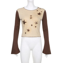 Load image into Gallery viewer, Women&#39;s Star Printed Long Sleeve
