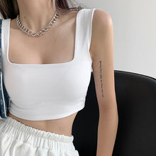 Load image into Gallery viewer, Women&#39;s Casual Sleeveless Crop Top
