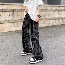 Load image into Gallery viewer, Men&#39;s Punk Denim Pants
